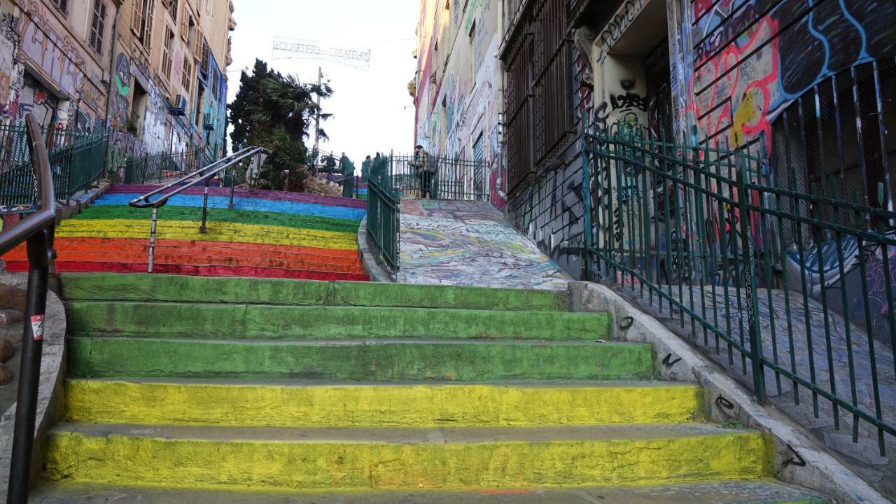 Quartier Des Createurs "La Plaine Cours Julien" Chambre Privee Dans Appartement Menage Frequent Des Parties Commune Marsylia Zewnętrze zdjęcie