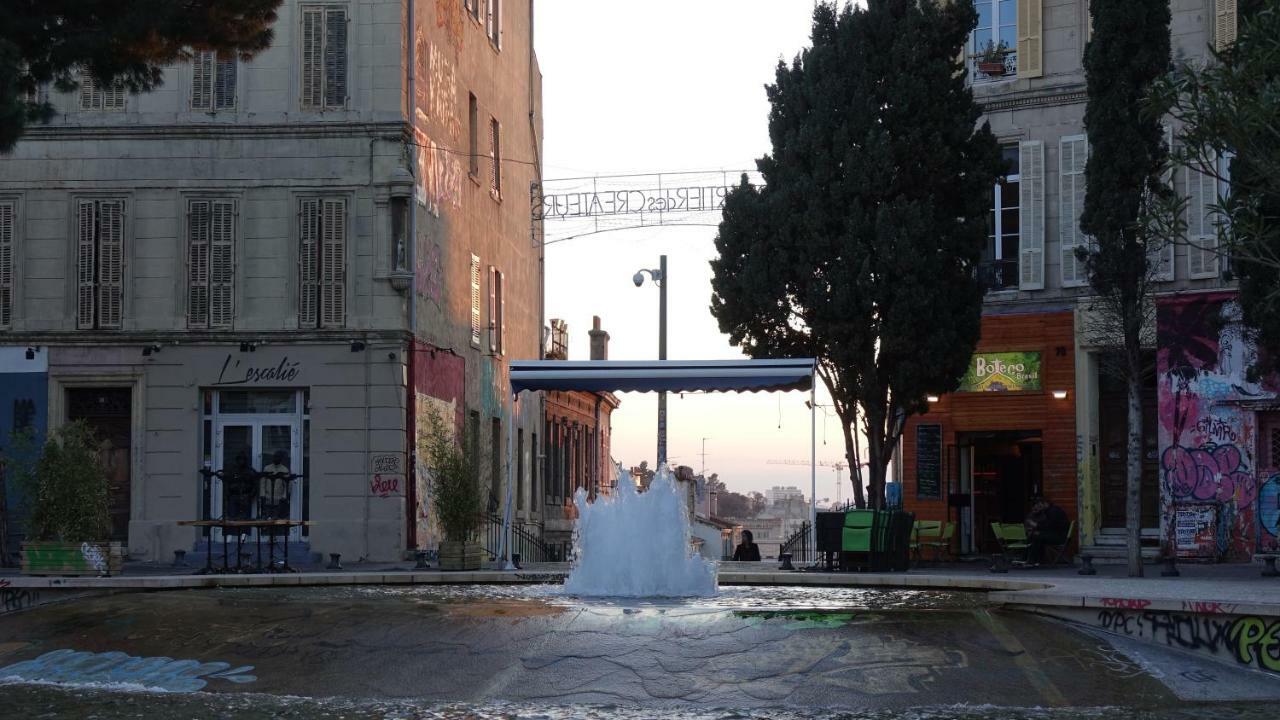 Quartier Des Createurs "La Plaine Cours Julien" Chambre Privee Dans Appartement Menage Frequent Des Parties Commune Marsylia Zewnętrze zdjęcie