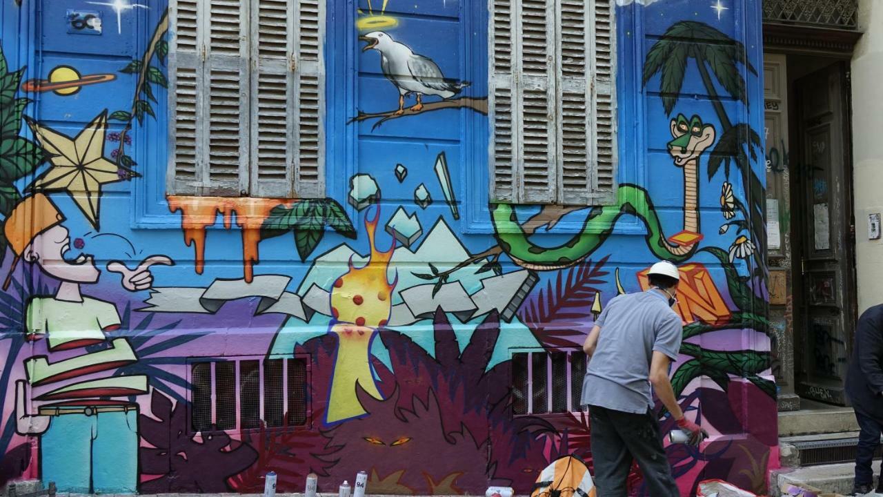 Quartier Des Createurs "La Plaine Cours Julien" Chambre Privee Dans Appartement Menage Frequent Des Parties Commune Marsylia Zewnętrze zdjęcie
